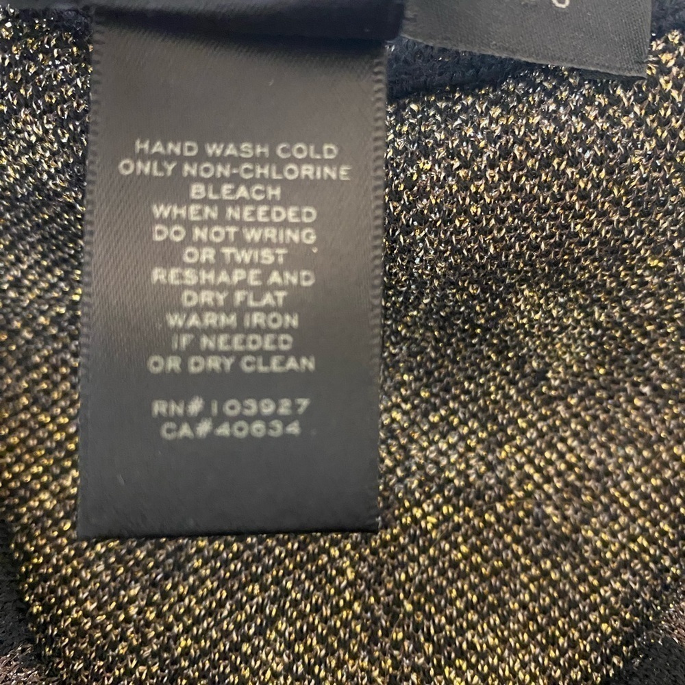 MARC JACOBS Leopard pattern Gold Lurex Cardigan S… - image 5